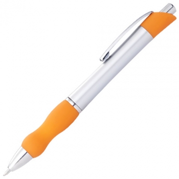 Пластиковая ручка «Bubble», цвет оранжевый