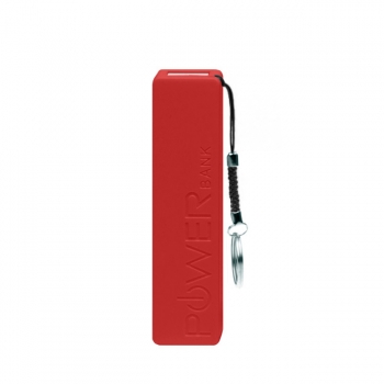 Зарядное устройство «Jive» на 2000mAh, цвет красный Зарядное устройство «Jive» на 2000mAh, цвет красный