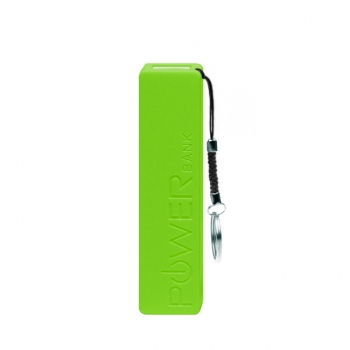 Зарядное устройство «Jive» на 2000mAh, цвет светло-зеленый Зарядное устройство «Jive» на 2000mAh, цвет светло-зеленый