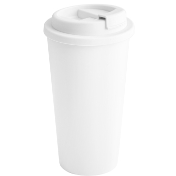 Дорожній кухоль Cuppari, білий Дорожній кухоль Cuppari, білий