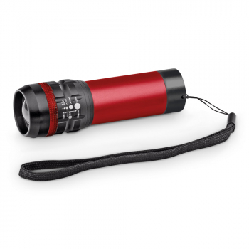 Фонарь из алюминия Zoomin, красный Фонарь из алюминия Zoomin, красный