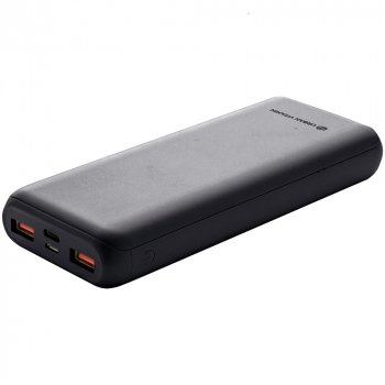 Повербанк Urban Vitamin Pasadena 20000mAh с быстрой зарядкой PD 18W, черный Повербанк Urban Vitamin Pasadena 20000mAh с быстрой зарядкой PD 18W, черный