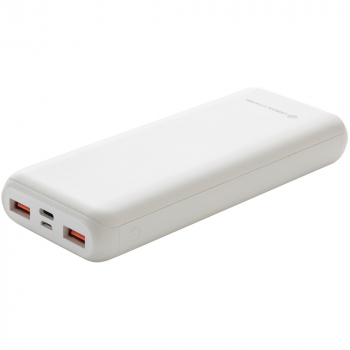 Повербанк Urban Vitamin Pasadena 20000mAh с быстрой зарядкой PD 18W, белый Повербанк Urban Vitamin Pasadena 20000mAh с быстрой зарядкой PD 18W, белый
