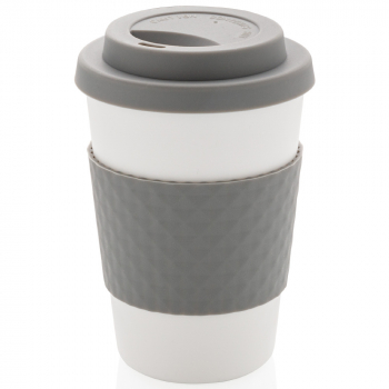 Многоразовая чашка Reusable Coffee, серый Многоразовая чашка Reusable Coffee, серый
